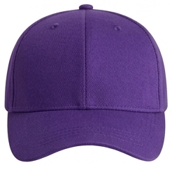 Purple 5 panel cap black