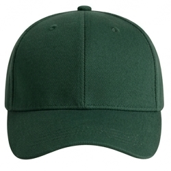 Green 5 panel cap black