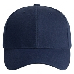 Navy 5 panel cap black