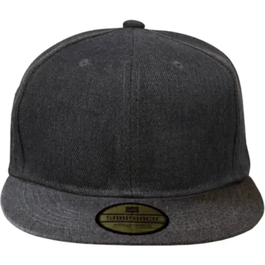 Grey Signature Snapback-Graphite